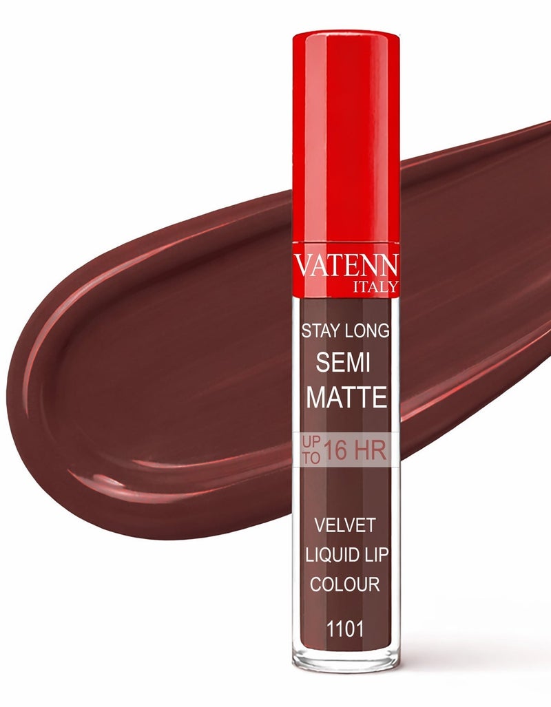 فاتن إيطاليا Stay Long Velvet Liquid lip color 1101 - Image 1